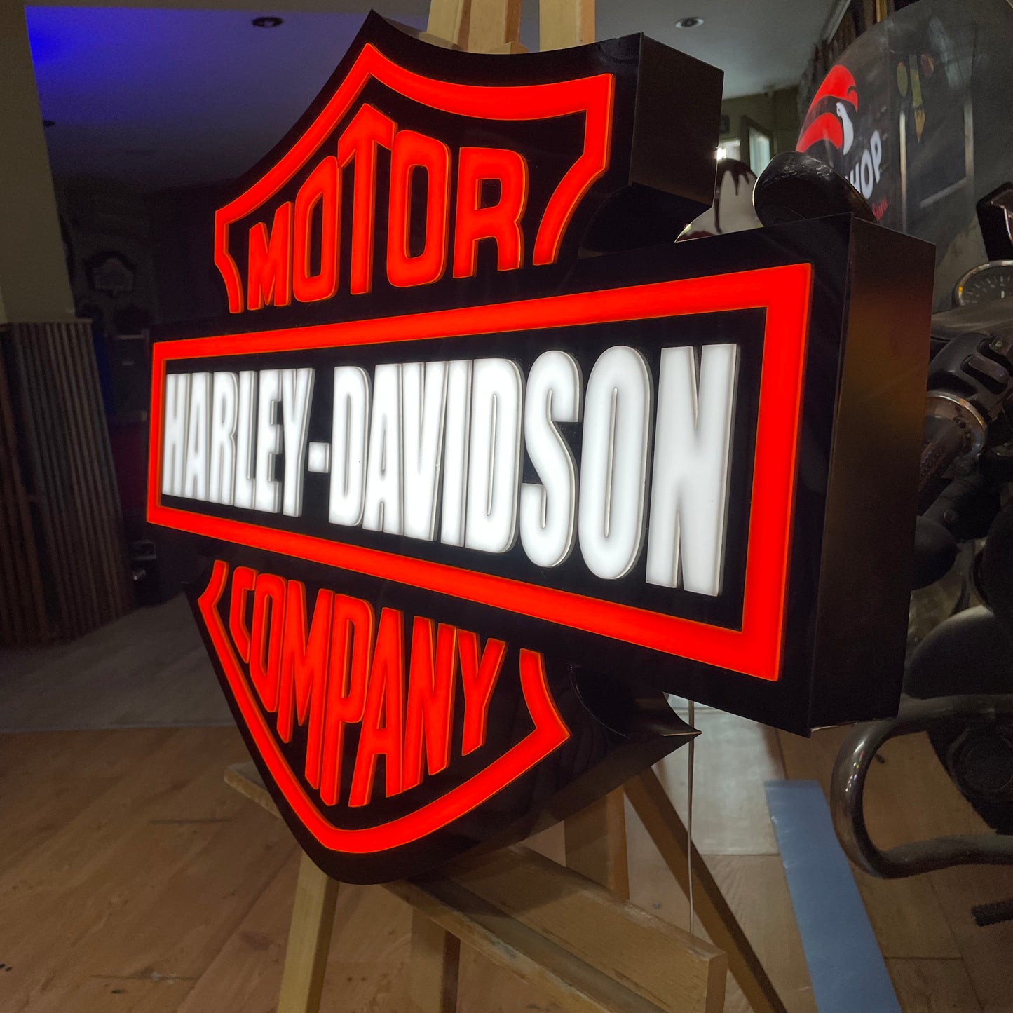 Harley-Davidson Motor Garage Sign