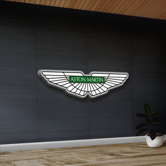 Premium Aston Martin Sign for Your Garage , Office Gift , Luxury Garage Sign , Formula 1 Aston Martin Sign , Personalized Garage Sign